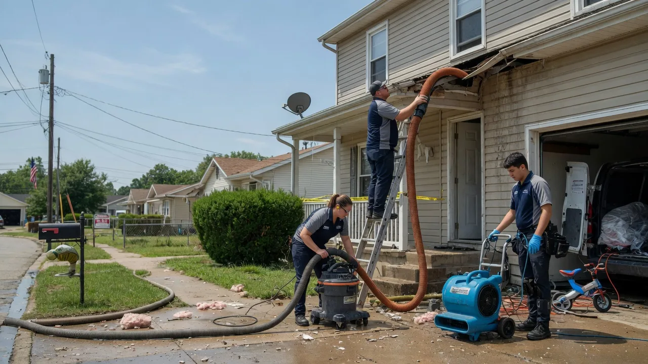 Water Damage Restoration in Mediapolis, IA near me